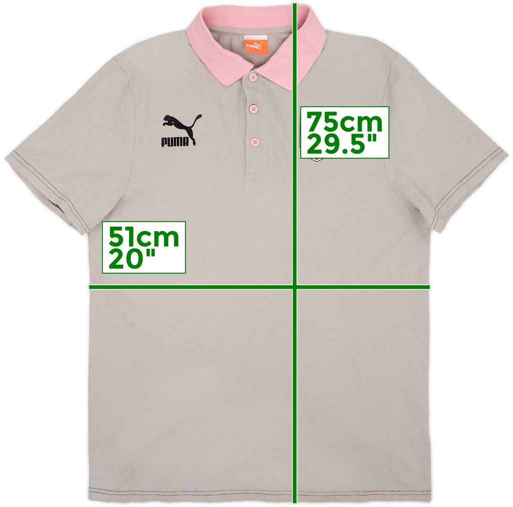 2012-13 Palermo Puma Polo Shirt - 9/10 - (L)
