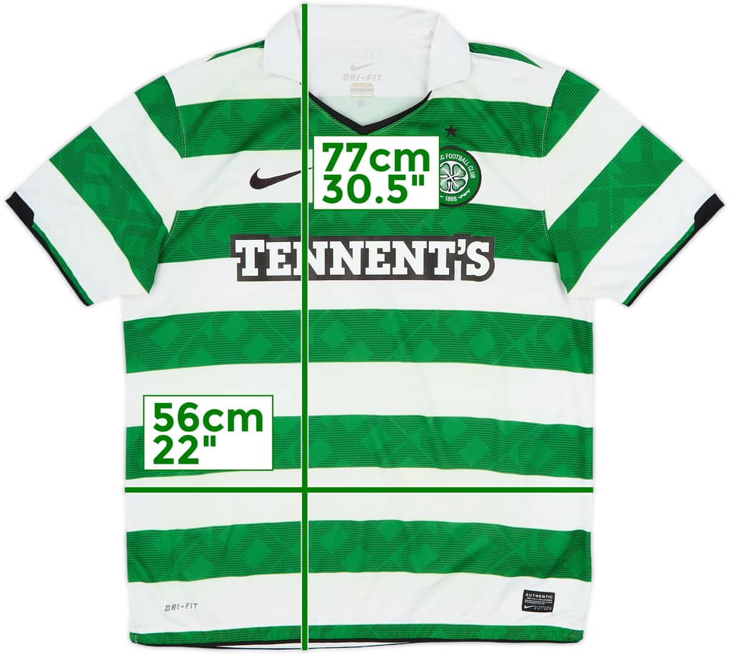 2010-12 Celtic Home Shirt - 5/10 - (L)