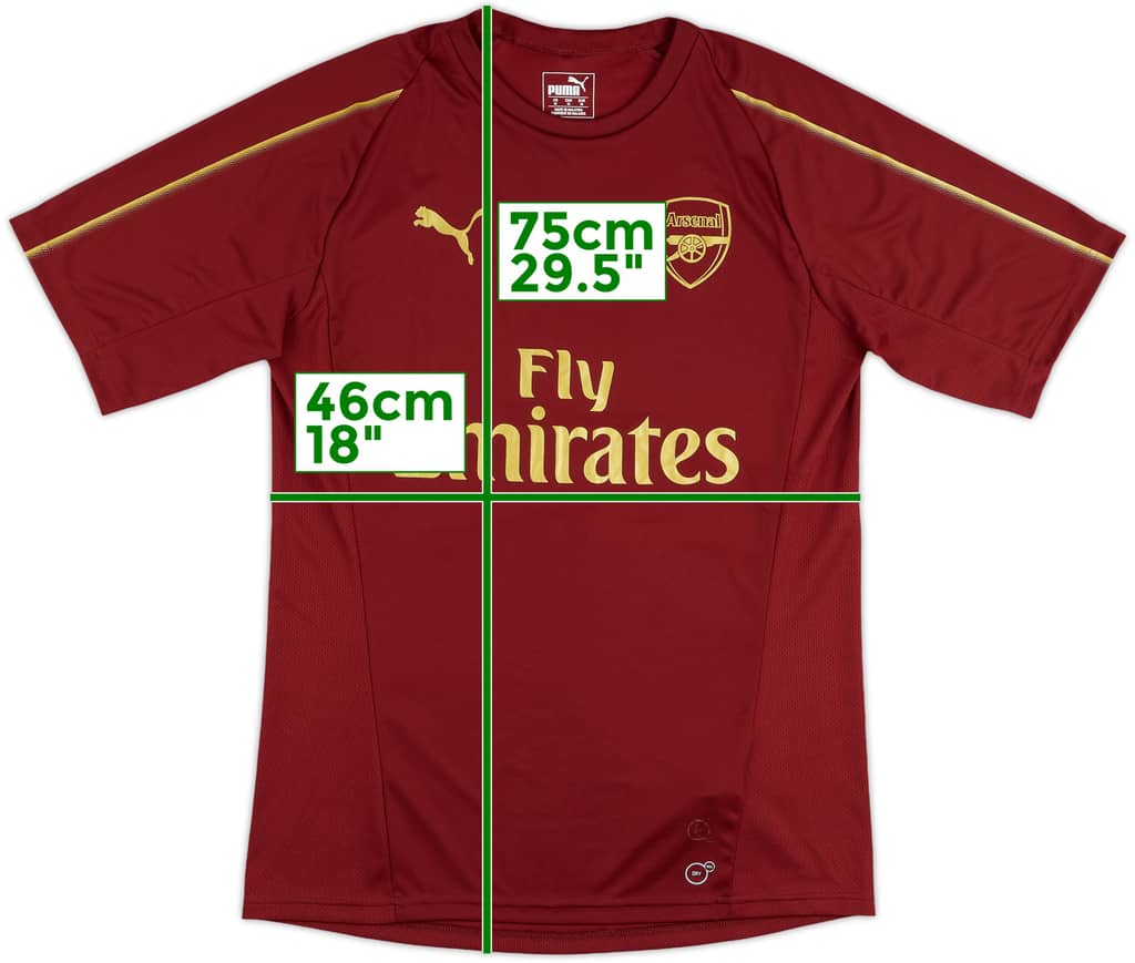 2018-19 Arsenal Puma Training Shirt - 7/10 - (M)