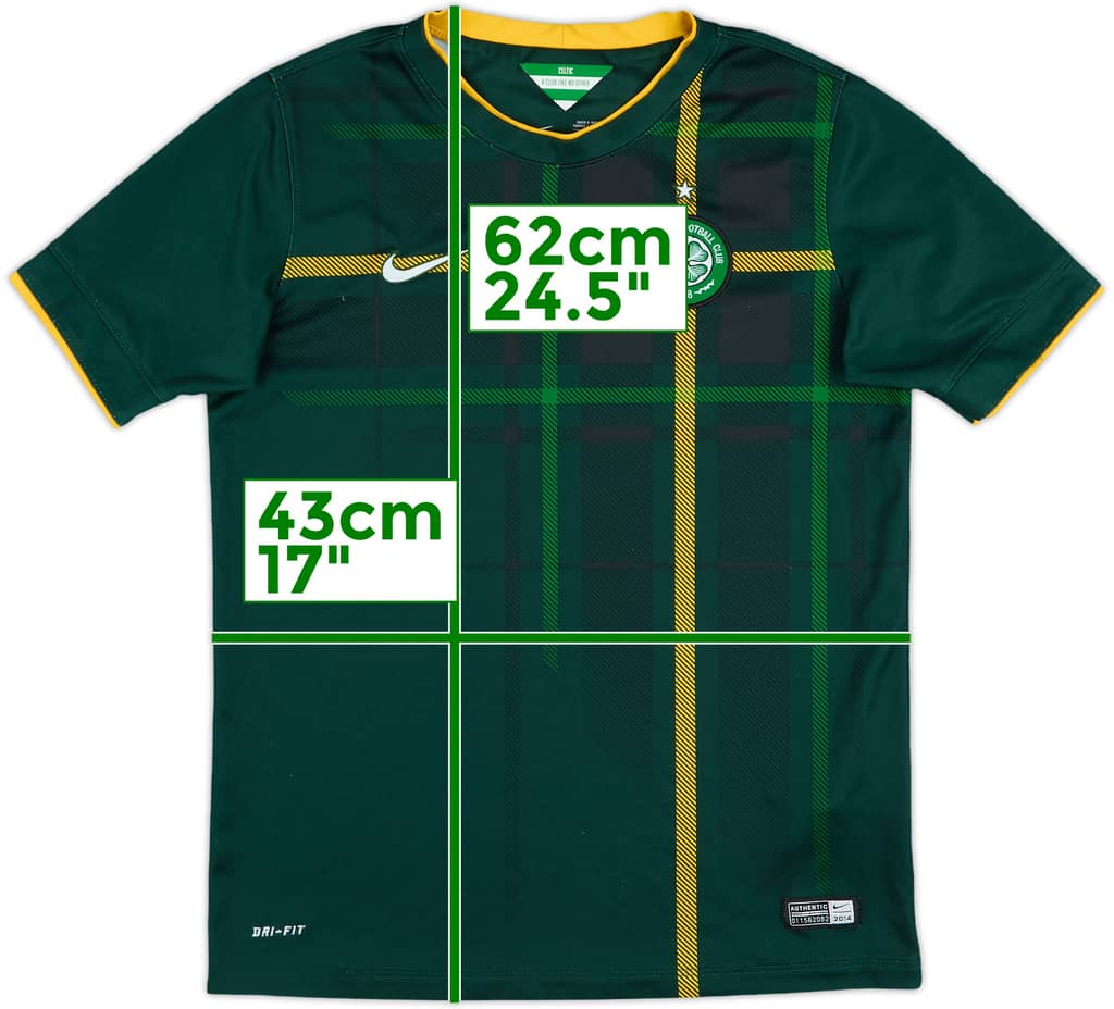 2014-15 Celtic Away Shirt - 6/10 - (L.Boys)
