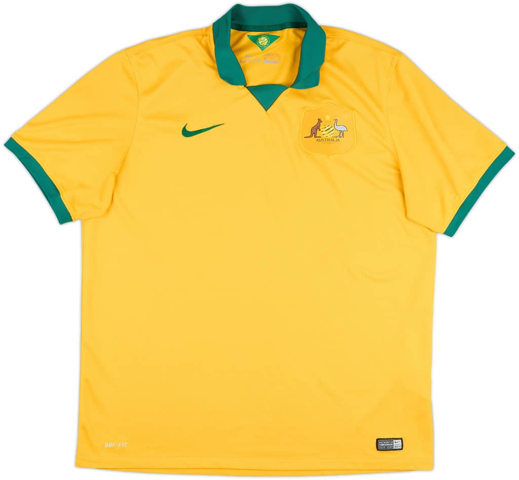 2014-15 Australia Home Shirt - 6/10 - (XL)