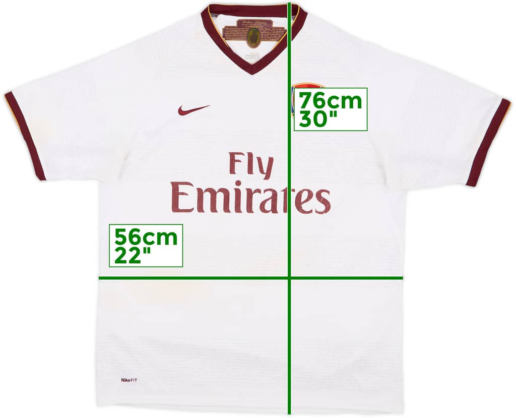 2007-08 Arsenal Away Shirt - 5/10 - (L)