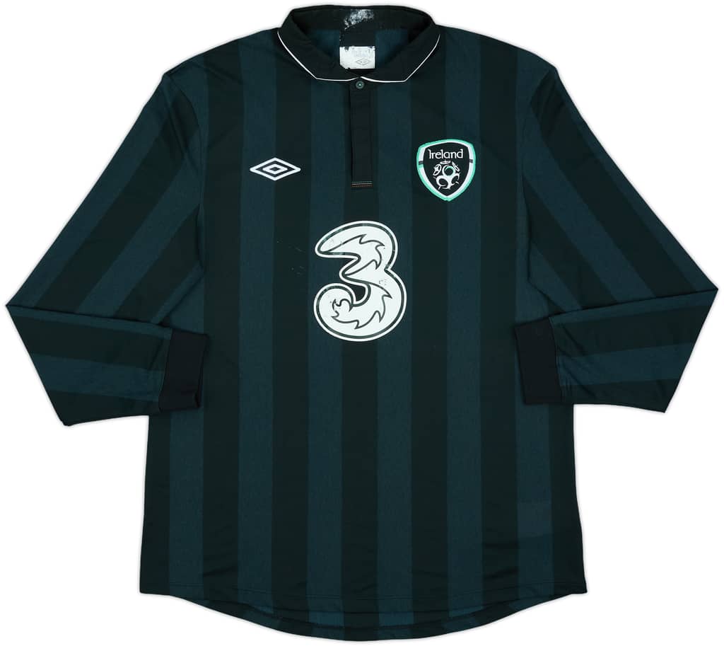 2013-14 Ireland Away L/S Shirt - 5/10 - (L)