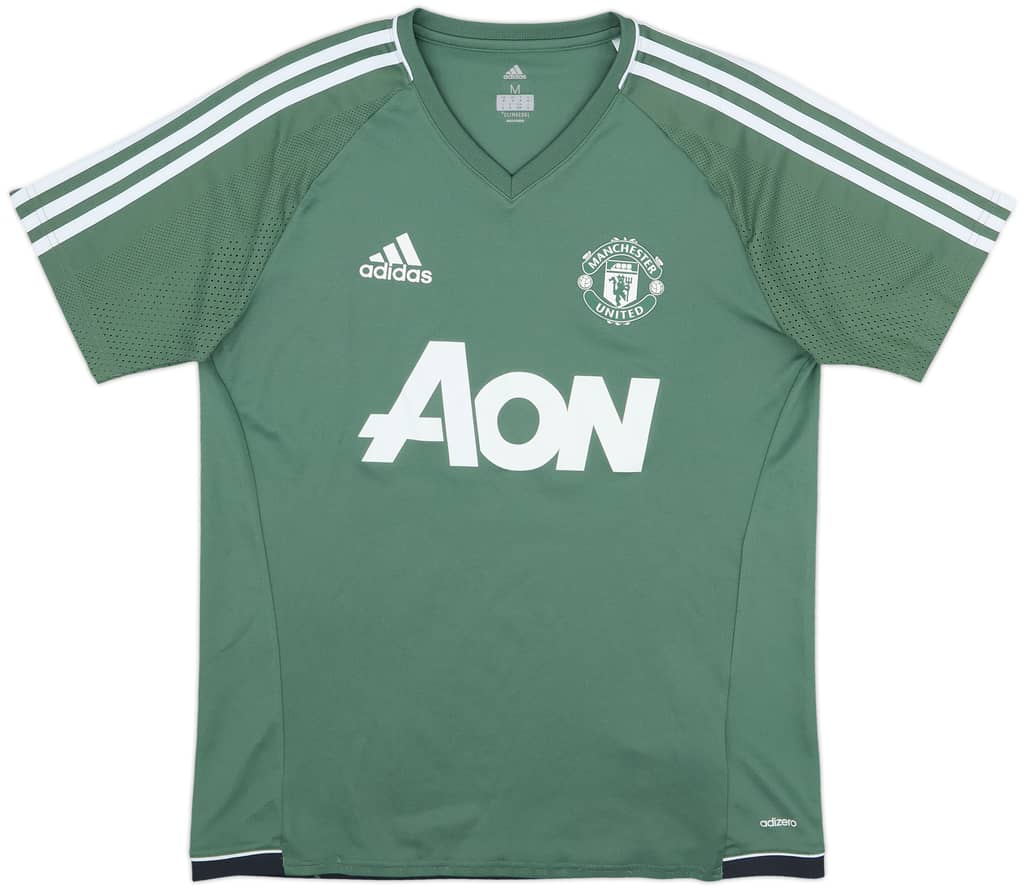 2017-18 Manchester United adidas Training Shirt - 9/10 - (M)