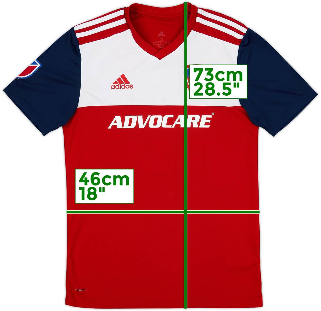 2018-19 FC Dallas Home Shirt - 6/10 - (S)