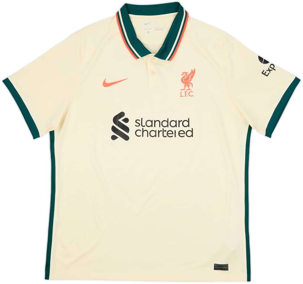 2021-22 Liverpool Away Shirt - 5/10 - (XL)