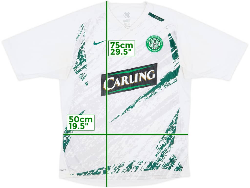 2007-08 Celtic Nike Training Shirt - 6/10 - (M)