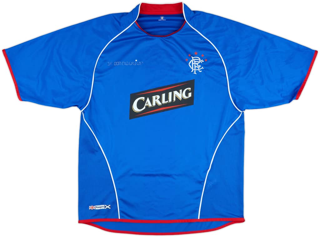 2005-06 Rangers Home Shirt - 5/10 - (L)