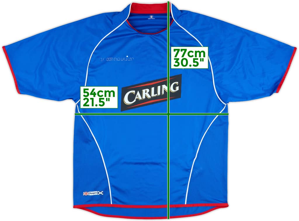 2005-06 Rangers Home Shirt - 5/10 - (L)