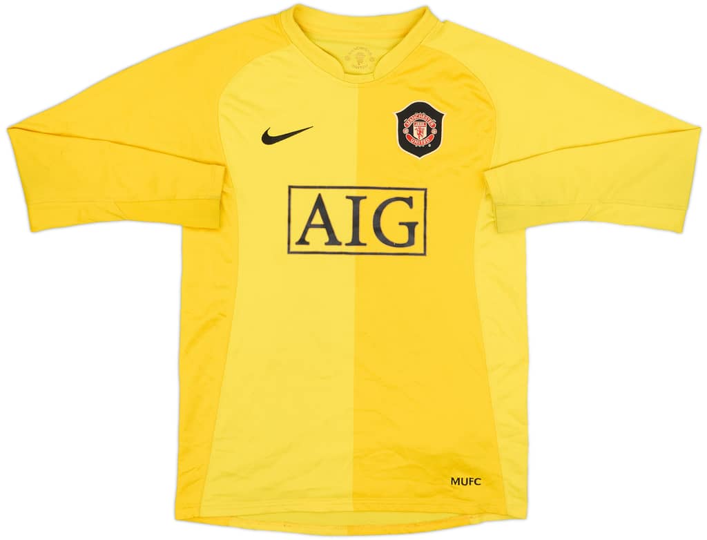 2006-07 Manchester United GK Shirt - 7/10 - (L.Boys)