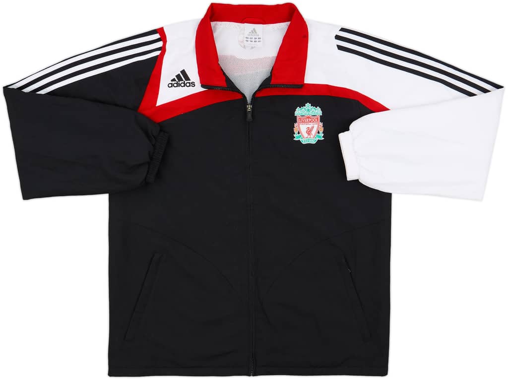 2007-08 Liverpool adidas Track Jacket - 9/10 - (L)