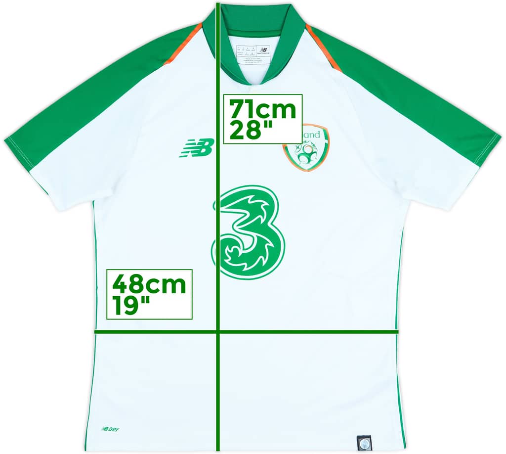 2018-19 Ireland Away Shirt - 9/10 - (S)