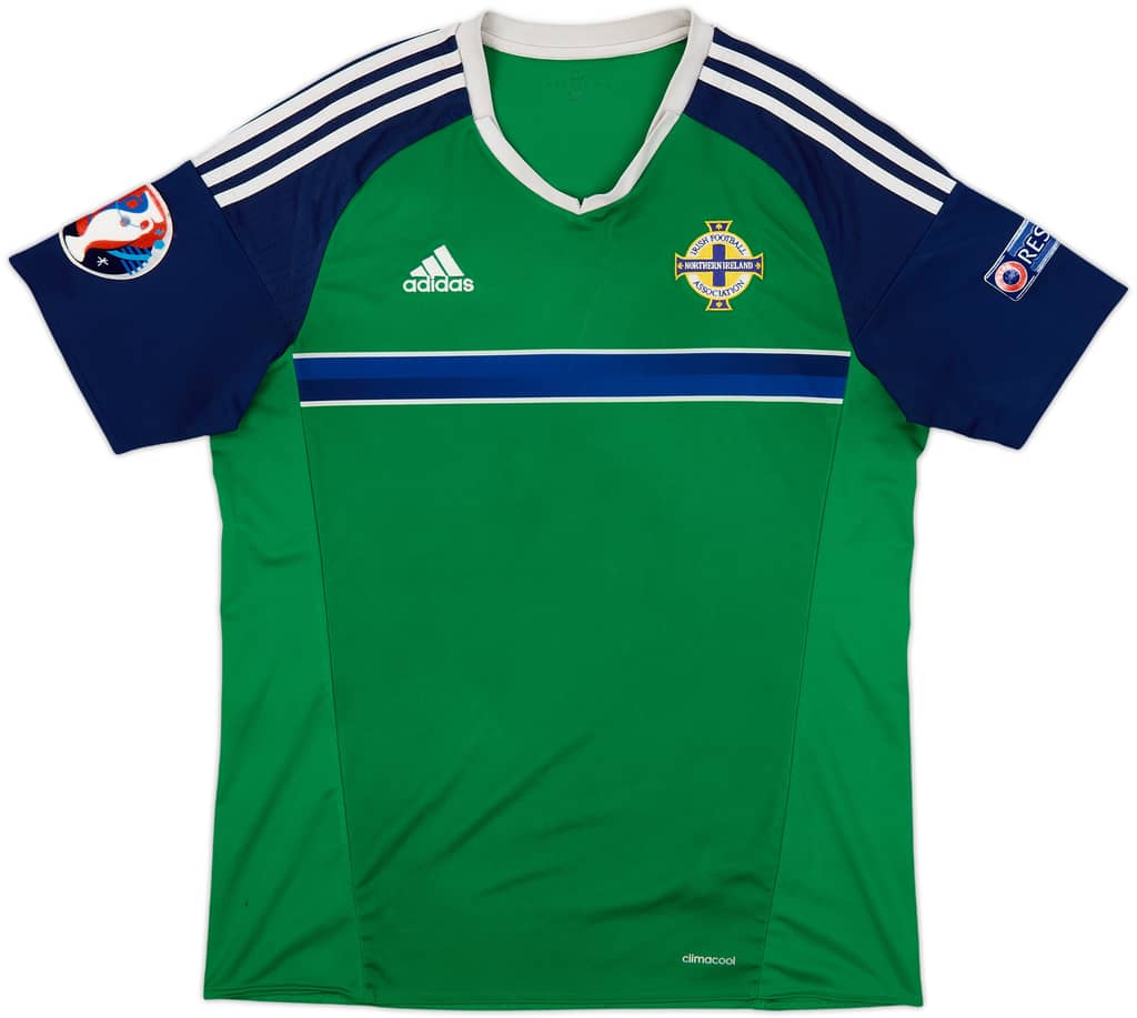 2016-17 Northern Ireland Home Shirt - 5/10 - (L)