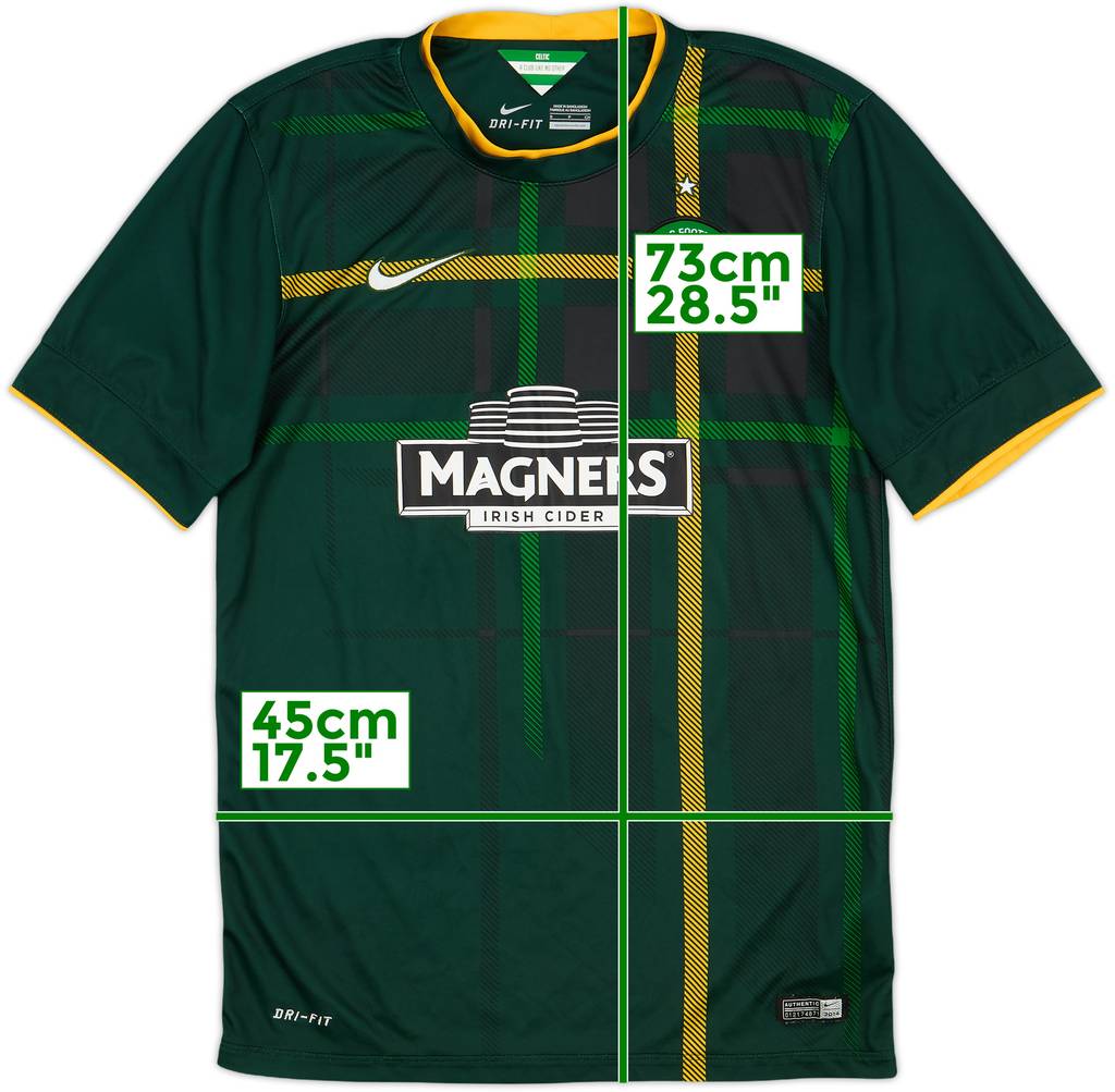 2014-15 Celtic Away Shirt - 6/10 - (S)