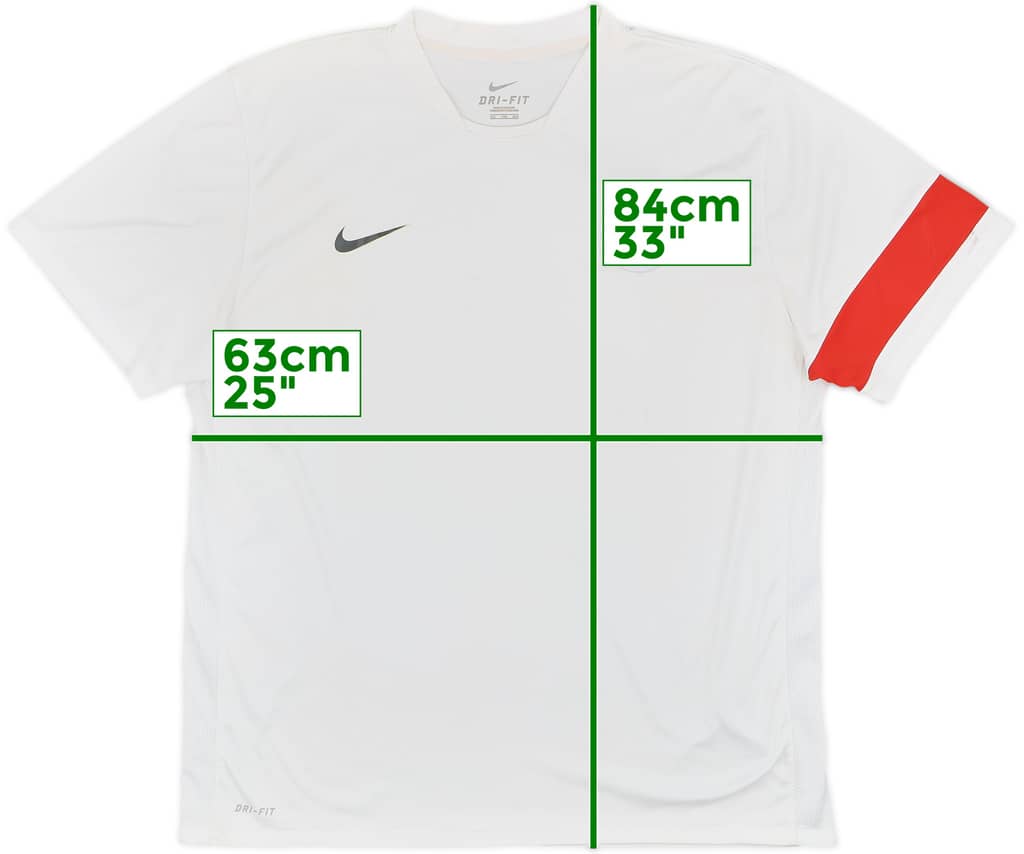 2010-11 Manchester United Nike Training Shirt - 5/10 - (XXL)