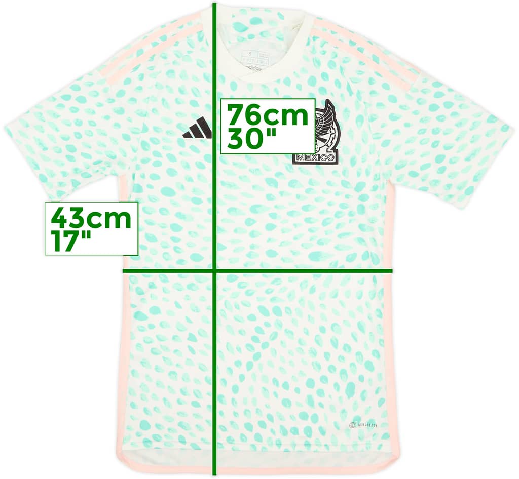 2023-24 Mexico Women Away Shirt - 9/10 - (Men's S)