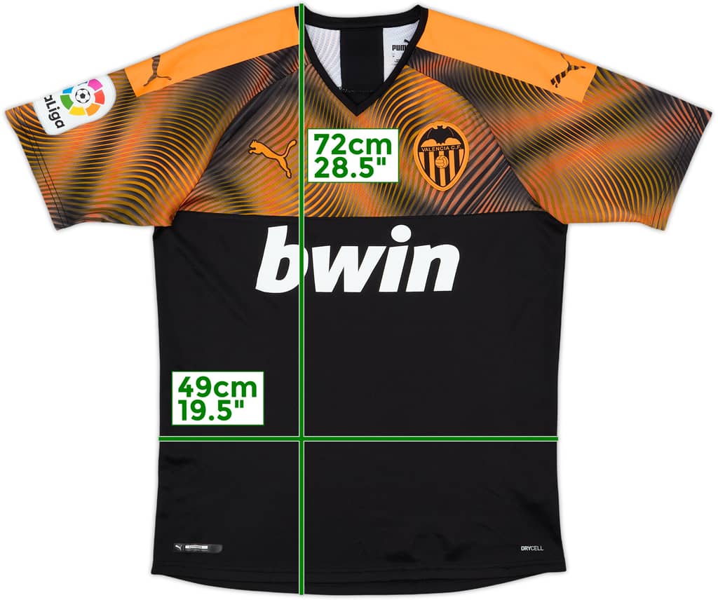 2019-20 Valencia Away Shirt - 10/10 - (M)