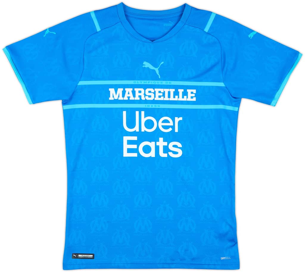 2021-22 Olympique Marseille Third Shirt - 10/10 - (S)