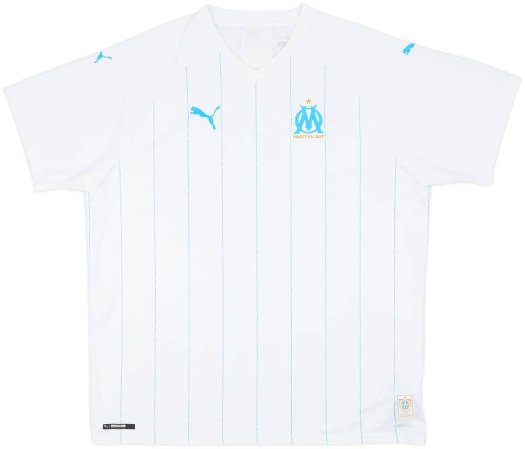 2019-20 Olympique Marseille Home Shirt - 9/10 - (XXL)