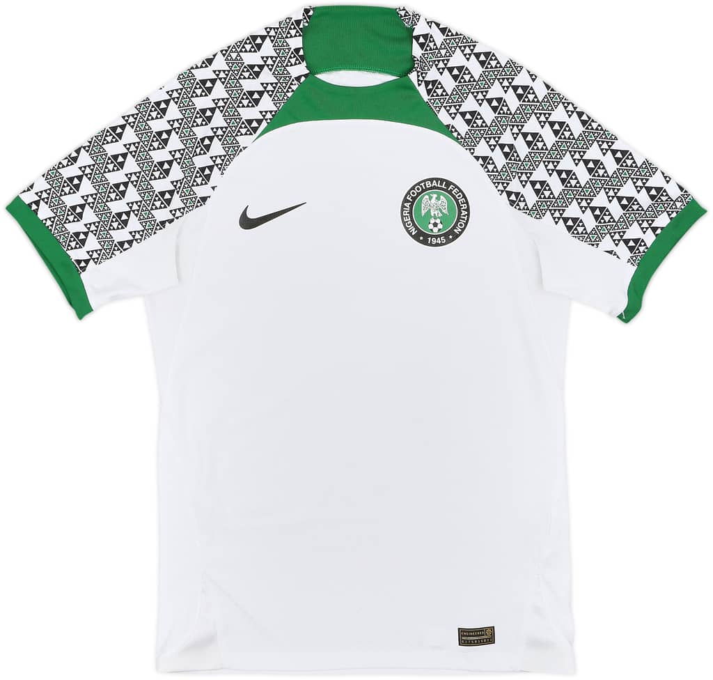 2022-23 Nigeria Authentic Away Shirt - 9/10 - (S)