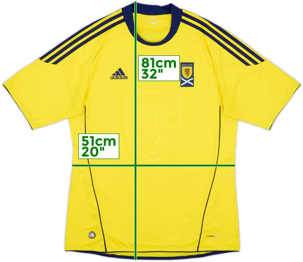 2010-11 Scotland Away Shirt - 8/10 - (L)