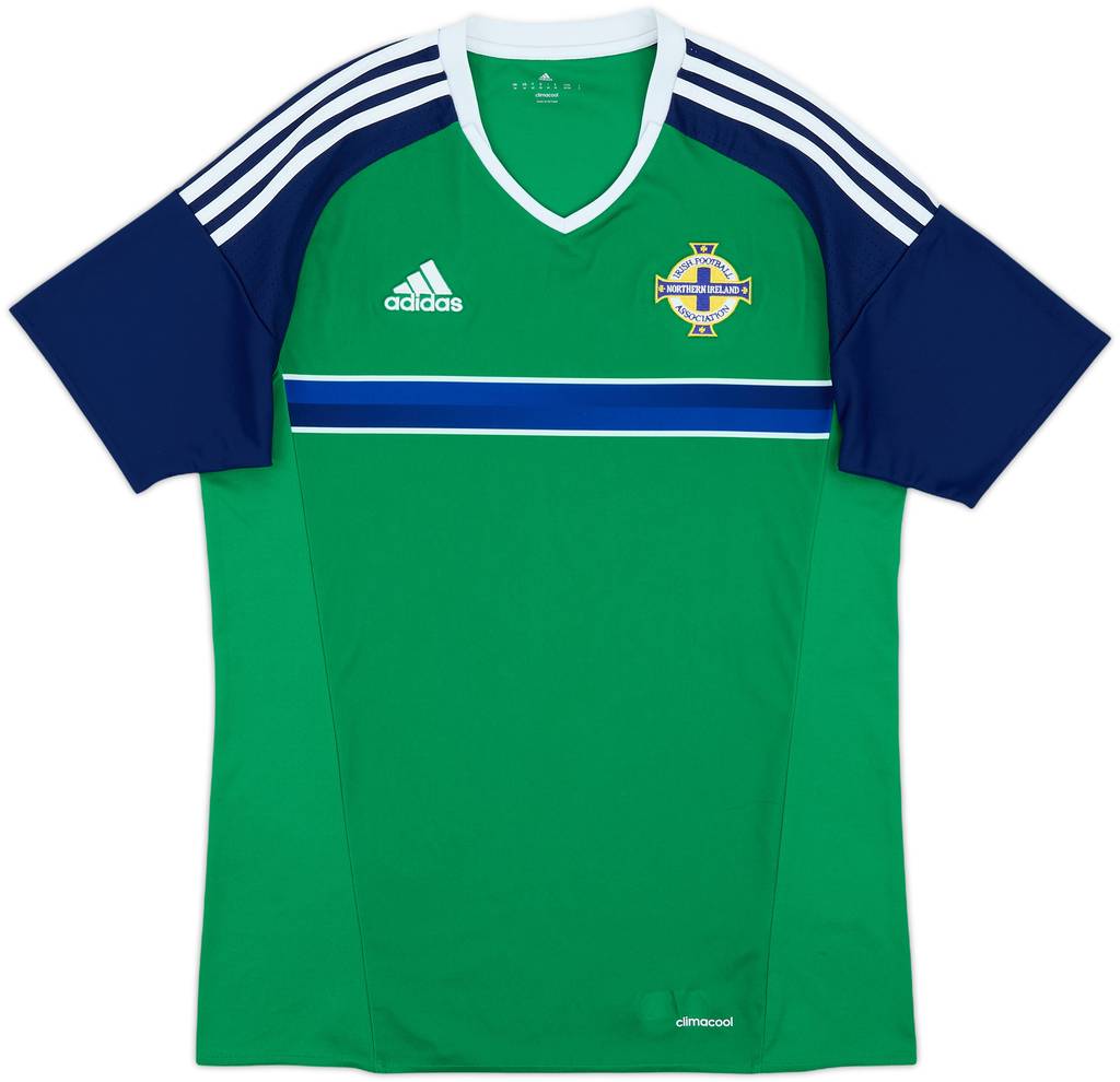 2016-17 Northern Ireland Home Shirt - 8/10 - (M)