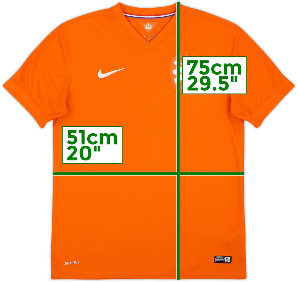 2014-15 Netherlands Home Shirt - 9/10 - (M)