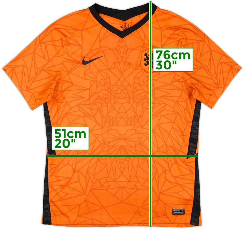 2020-21 Netherlands Home Shirt - 10/10 - (L)