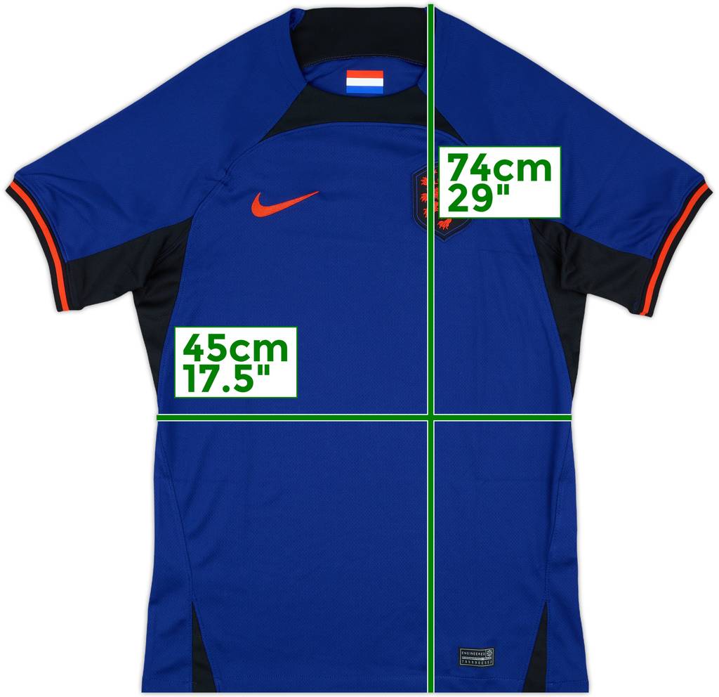 2022-23 Netherlands Away Shirt - 10/10 - (S)