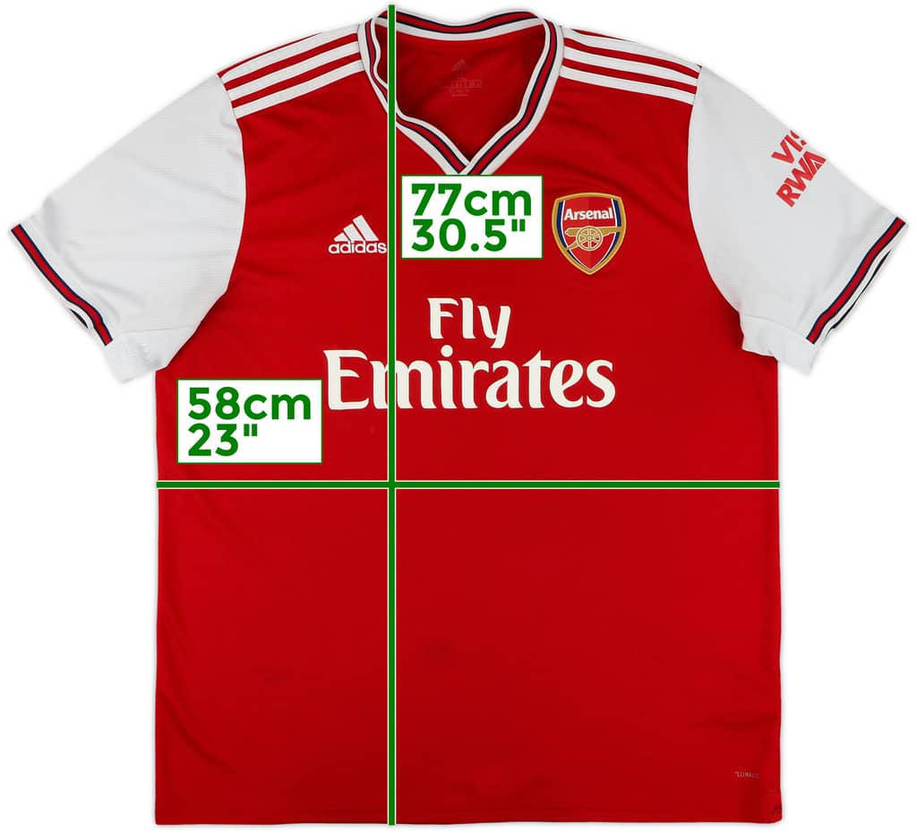 2019-20 Arsenal Home Shirt - 5/10 - (XL)
