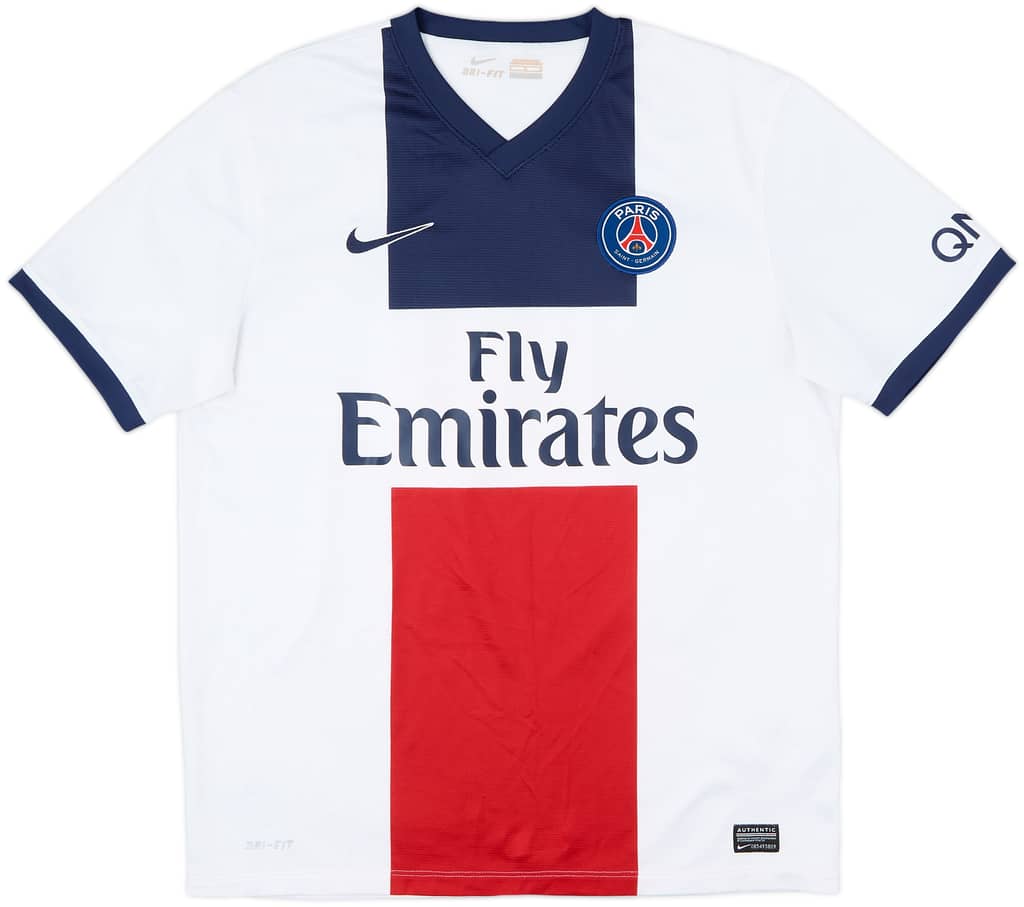 2013-14 Paris Saint-Germain Away Shirt Ibrahimovic #10 - 9/10 - (L)