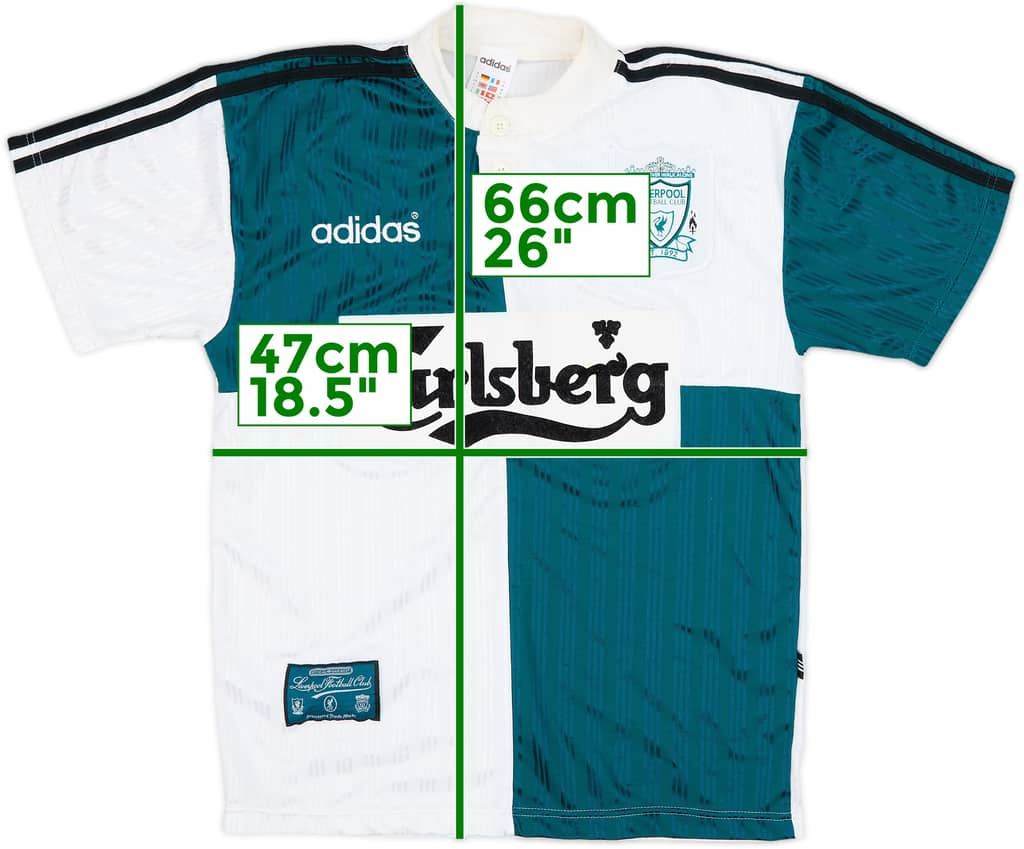 1995-96 Liverpool Away Shirt - 7/10 - (S)
