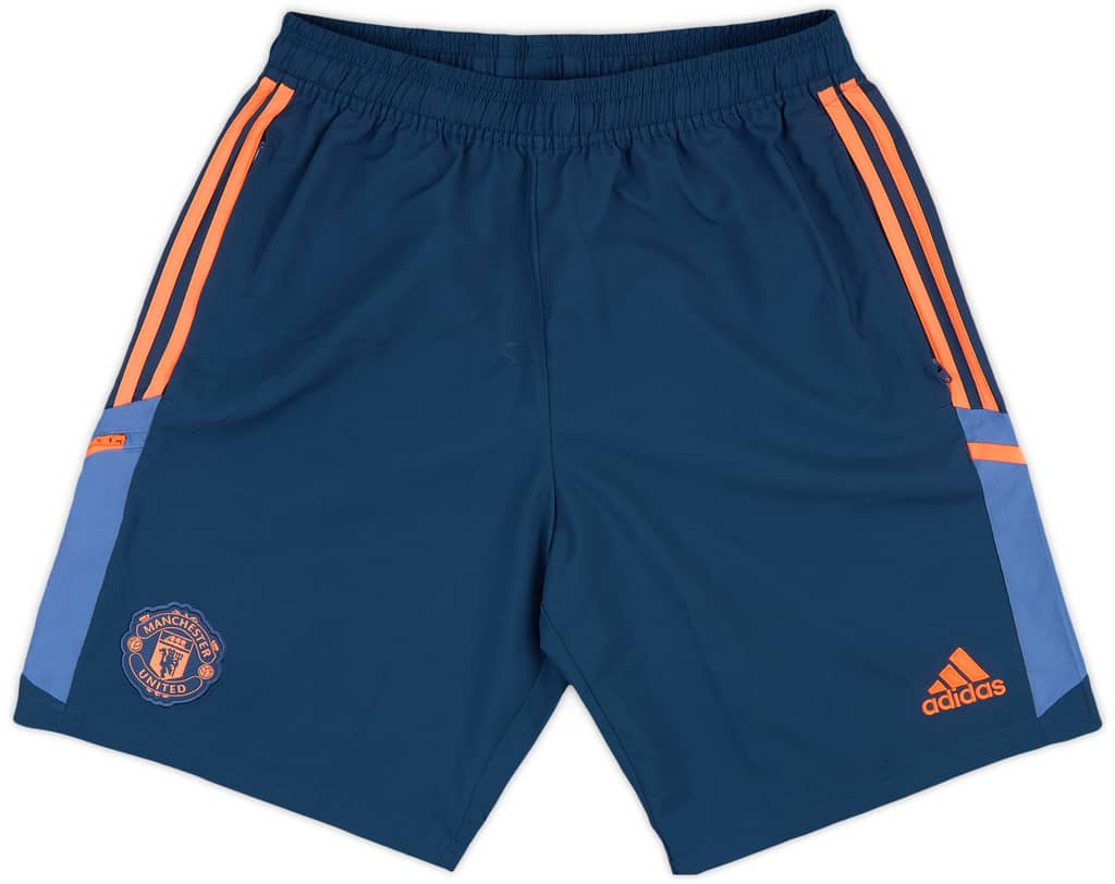 2022-23 Manchester United adidas Training Shorts - 8/10 - (M)