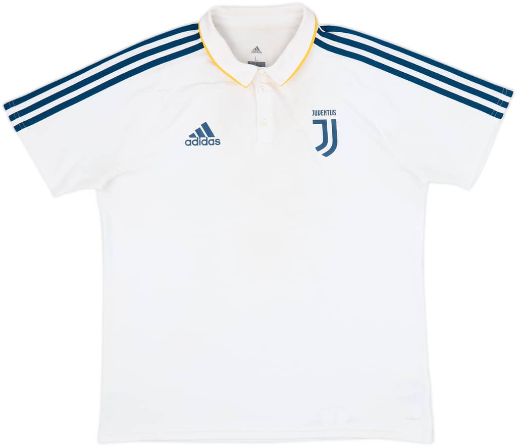 2017-18 Juventus adidas Polo Shirt - 7/10 - (L)