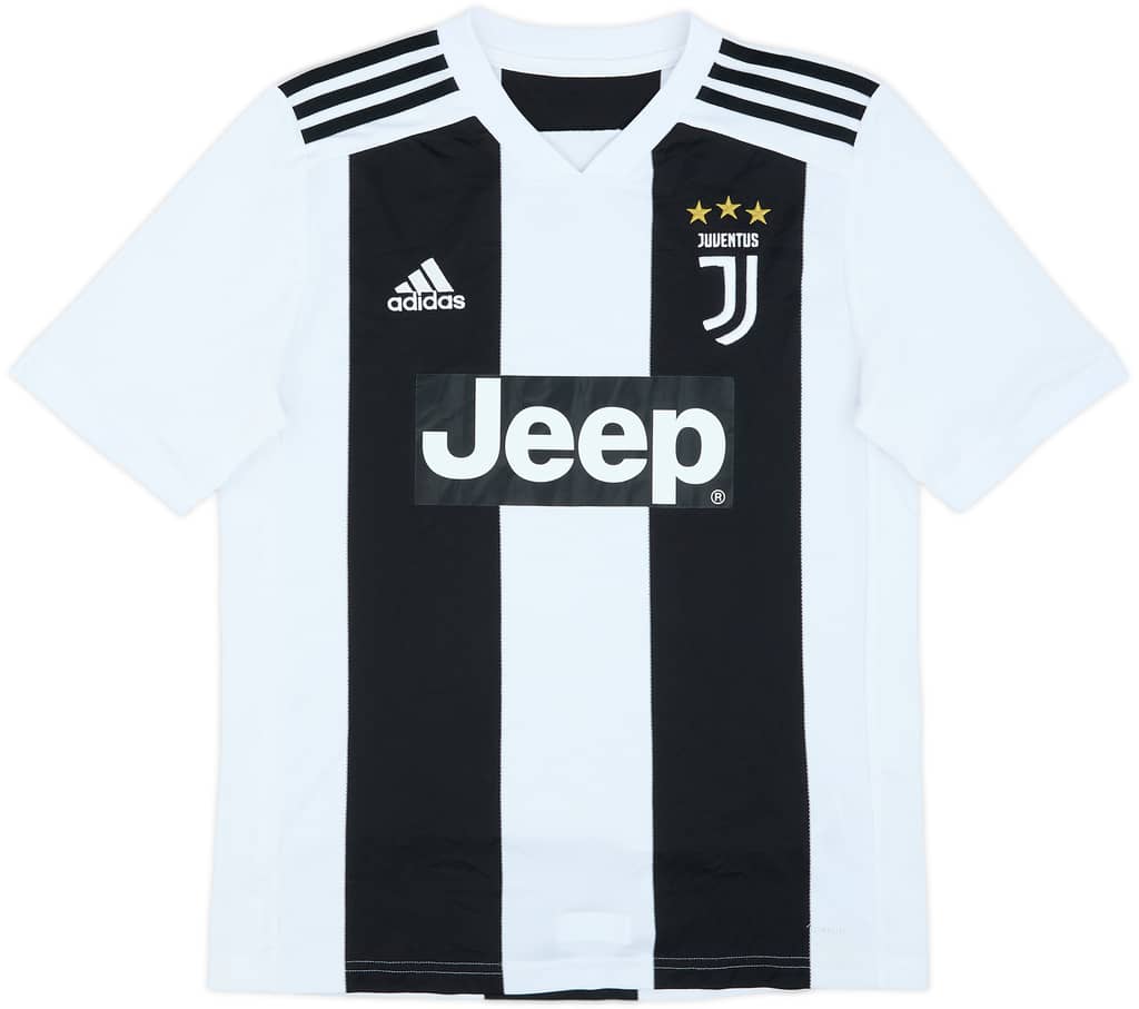 2018-19 Juventus Home Shirt - 9/10 - (XL.Boys)