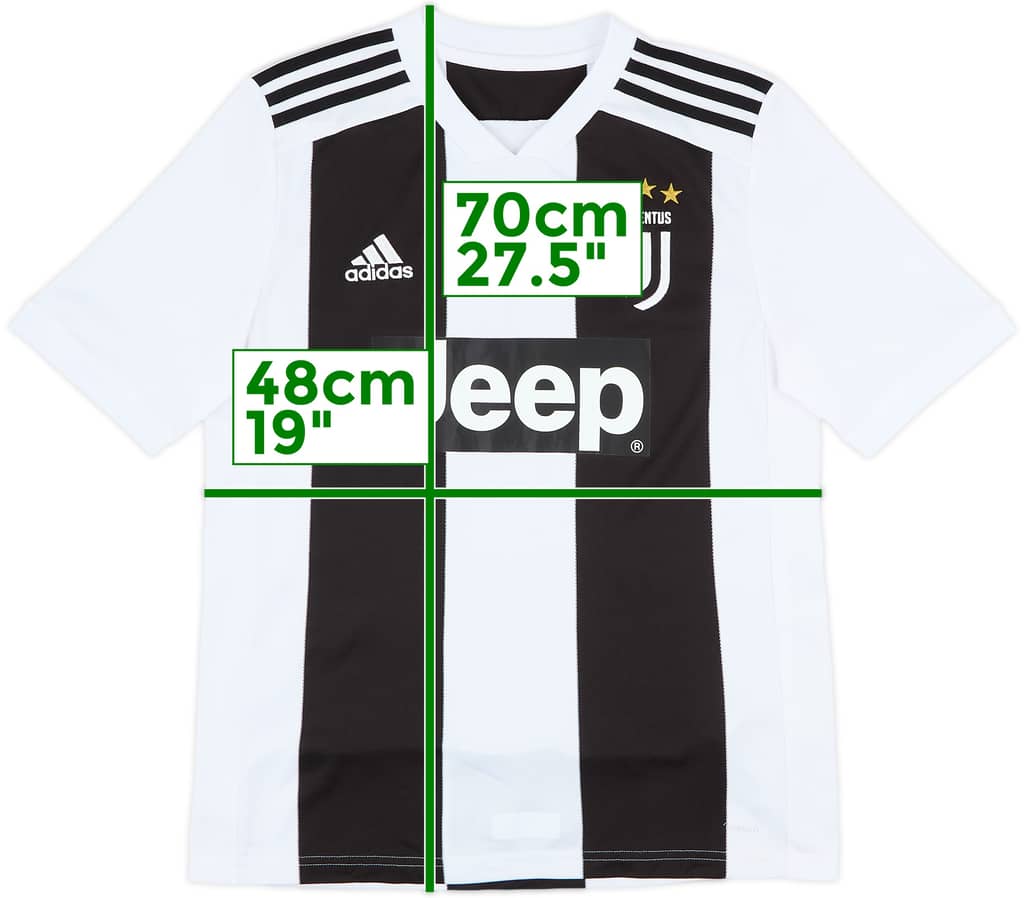 2018-19 Juventus Home Shirt - 9/10 - (XL.Boys)