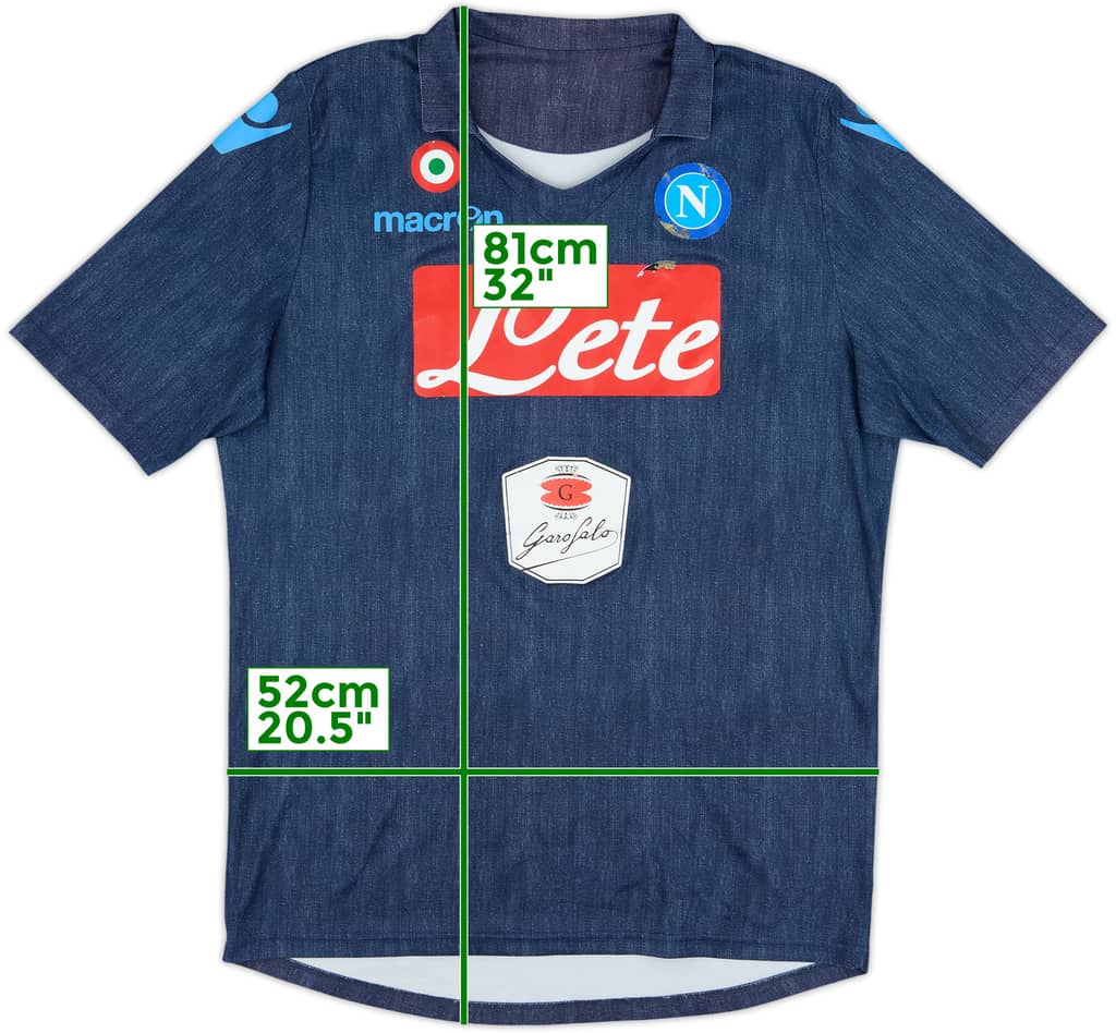 2014-15 Napoli Away Shirt - 4/10 - (L)