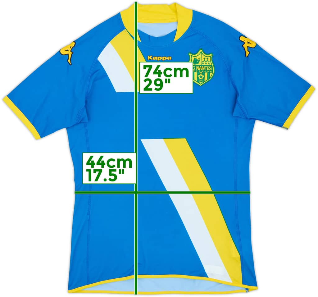 2009-10 Nantes Away Shirt - 7/10 - (XS)