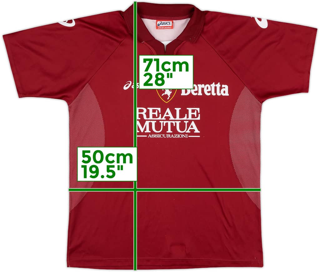 2007-08 Torino Home Shirt - 8/10 - (L.Boys)