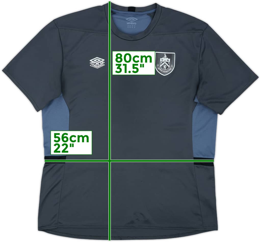 2022-23 Burnley Umbro Training Shirt - 8/10 - (3XL)