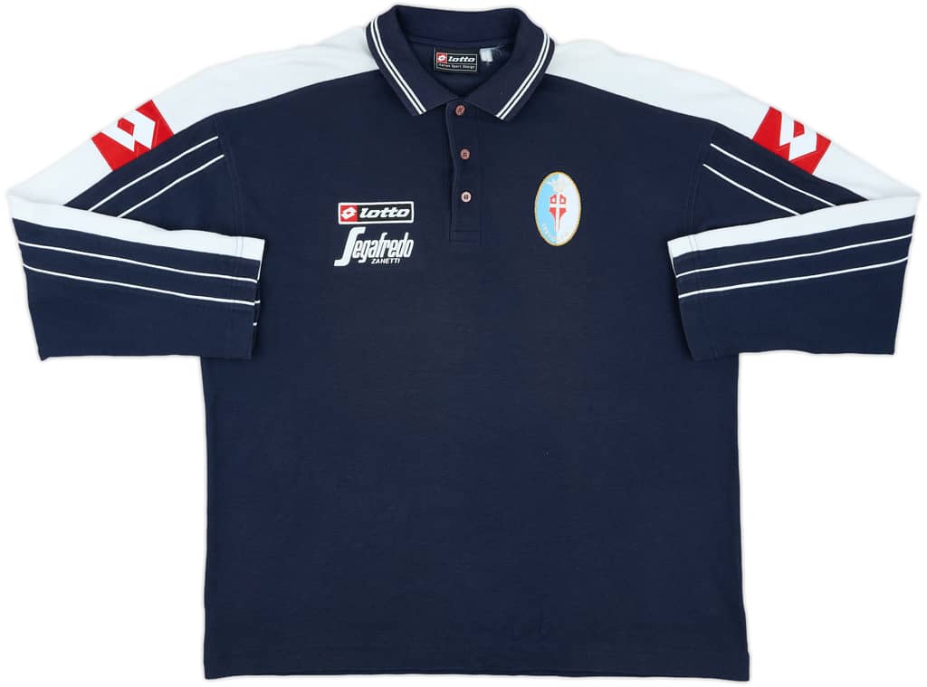 2000-01 Treviso Lotto Polo L/S Shirt - 9/10 - (XL)