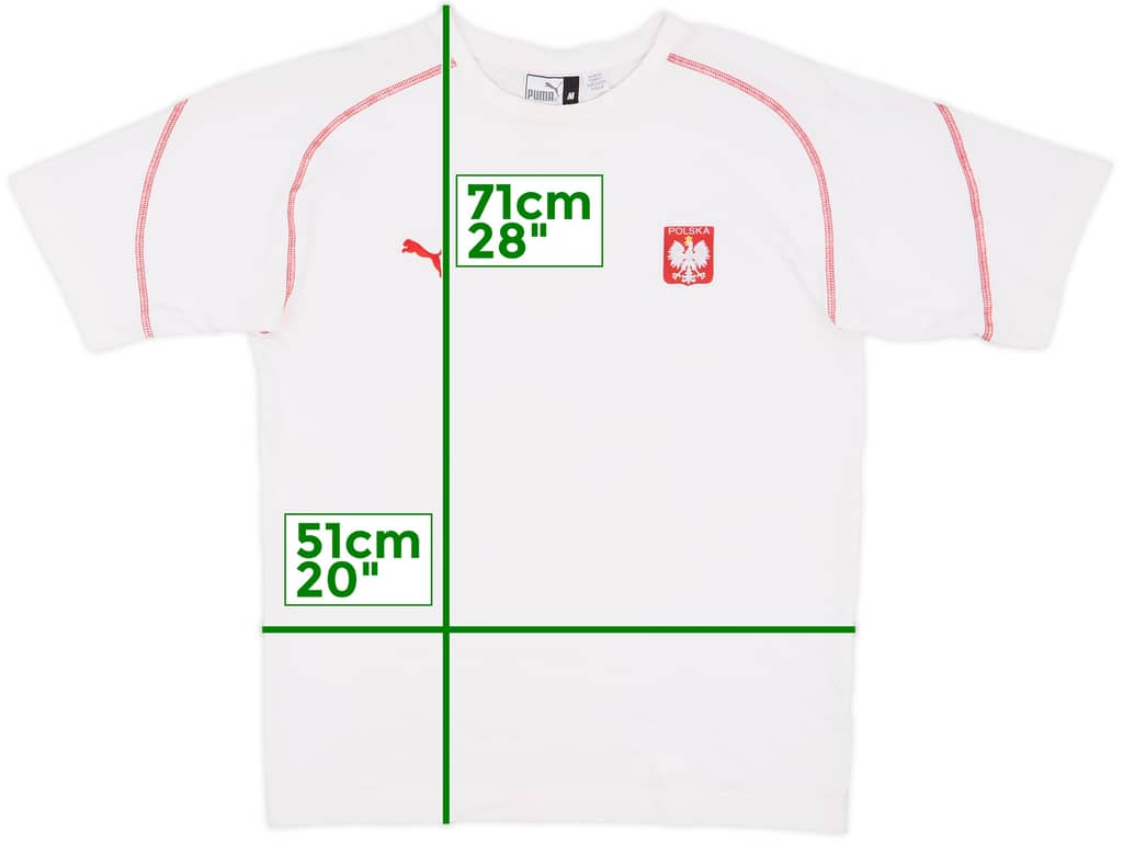2002-03 Poland Puma Cotton Tee - 9/10 - (M)