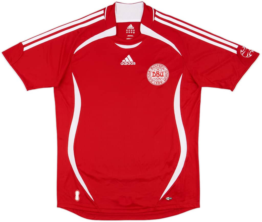 2006-08 Denmark Home Shirt - 9/10 - (M)