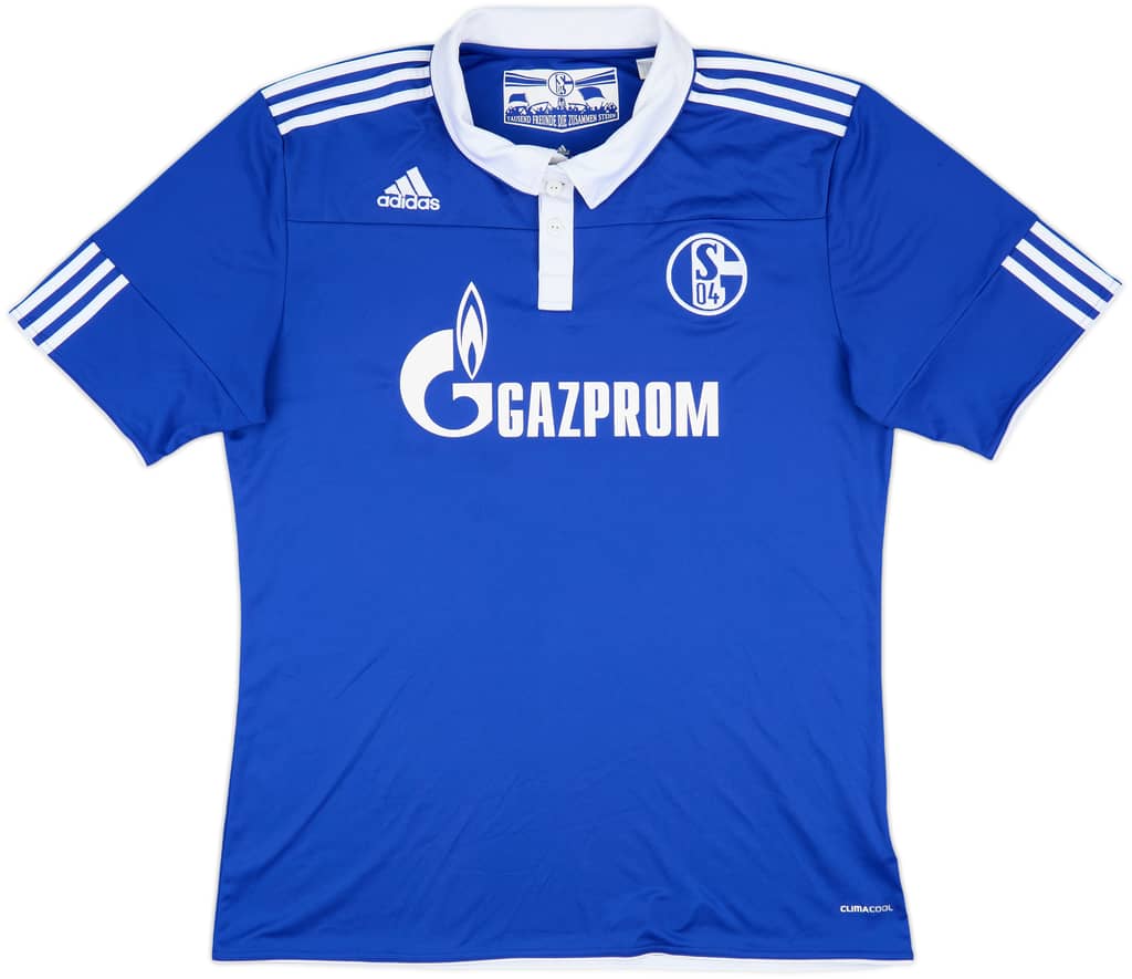 2010-12 Schalke Home Shirt - 10/10 - (XL)