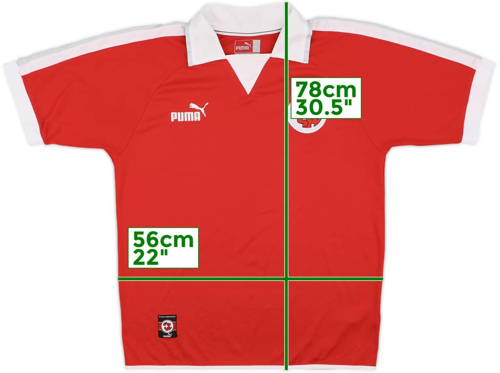 2002-04 Switzerland Home Shirt - 8/10 - (L)