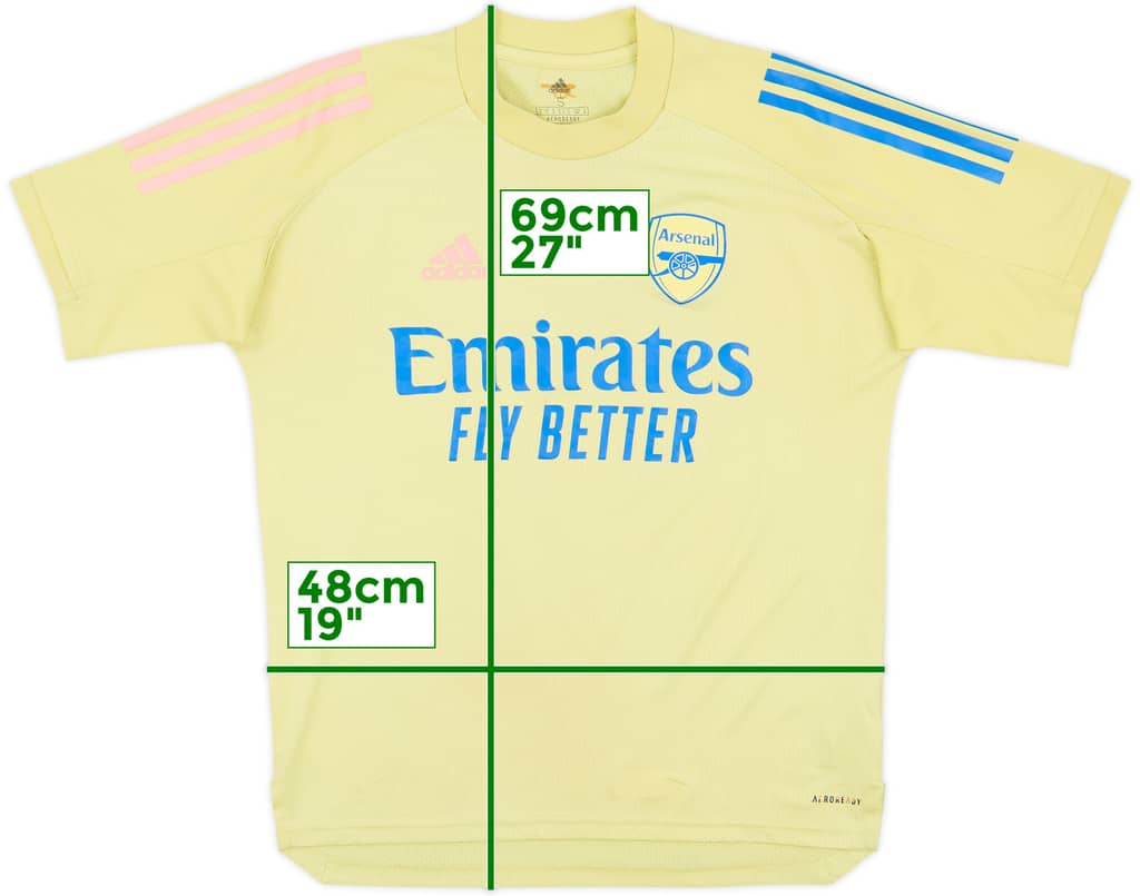 2020-21 Arsenal adidas Training Shirt - 7/10 - (S)