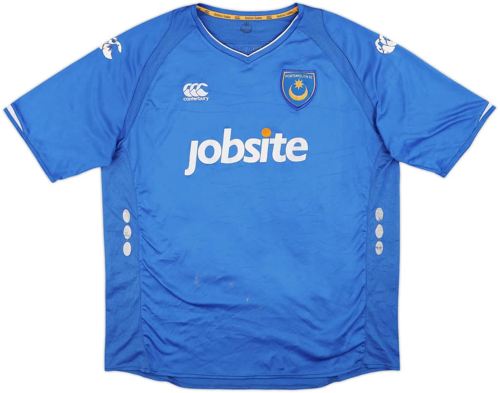 2009-10 Portsmouth Home Shirt - 5/10 - (XL)