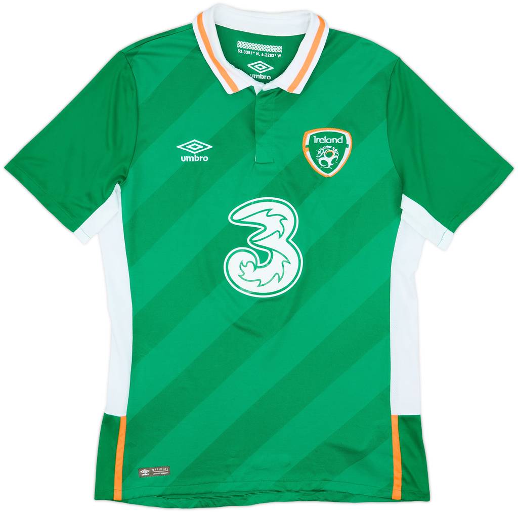 2016-17 Ireland Home Shirt - 9/10 - (M)