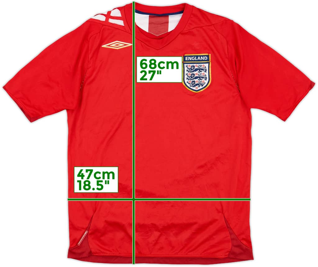 2006-08 England Away Shirt - 4/10 - (S)