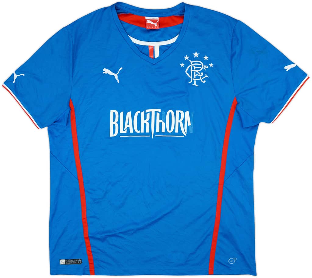 2013-14 Rangers Home Shirt - 5/10 - (XL)